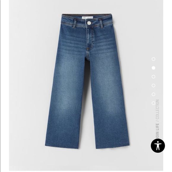 Zara Other - Zara marine straight jeans